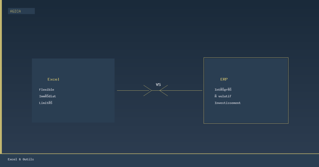 PME : micro-logiciel Excel sur mesure ou ERP — comment choisir ?
